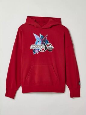 Levi’s x Gundam SEED Hoodie in Aegis Red